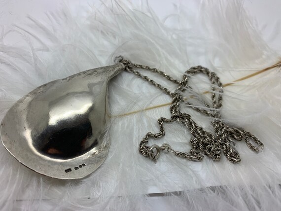 Vintage Hallmarked Solid Silver,Pearl Statement P… - image 5