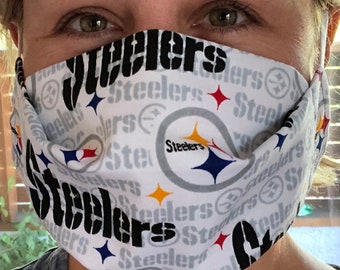 Pittsburgh Steelers face mask (adjustable)