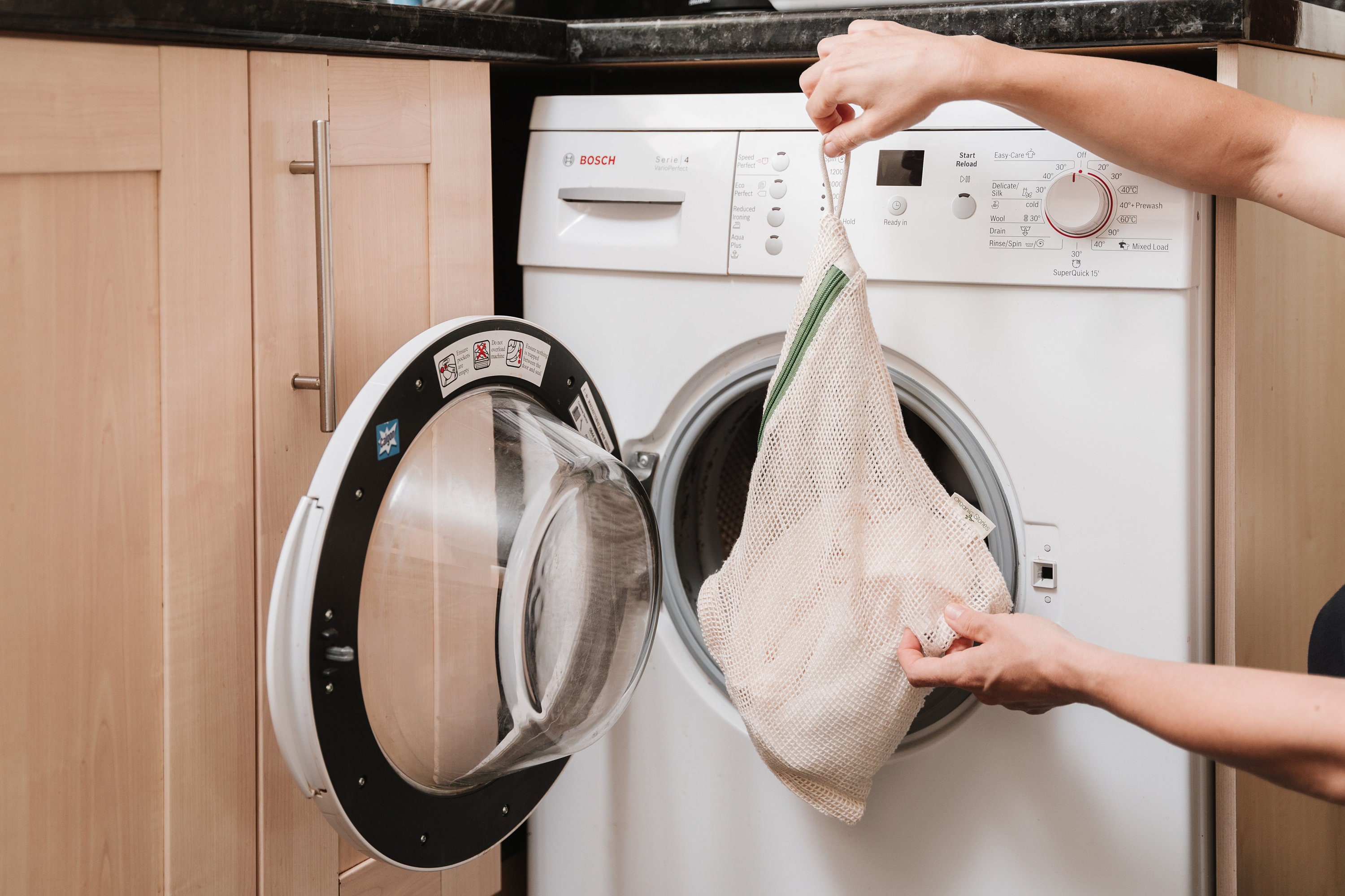 Organic Cotton Mesh Laundry Bag — Simple Ecology