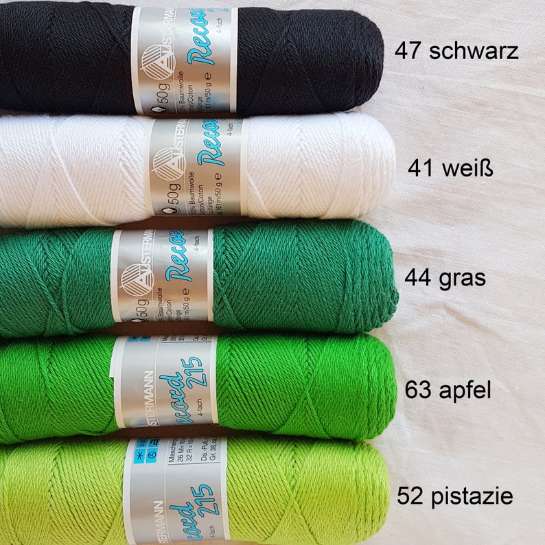 Austermann RECORD 215 4fach reine Baumwolle zum Häkeln und Stricken Sommergarn Baumwolle für Kinderkleidung und Sommermode Topflappengarn Bild 5