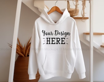 White Hoodie Boho Mockup, Hanging Hoodie Mockup, Hippie Boho Mocks, Hoodie Boho Mockup, Lifestyle Mockup, Sudadera Mockup