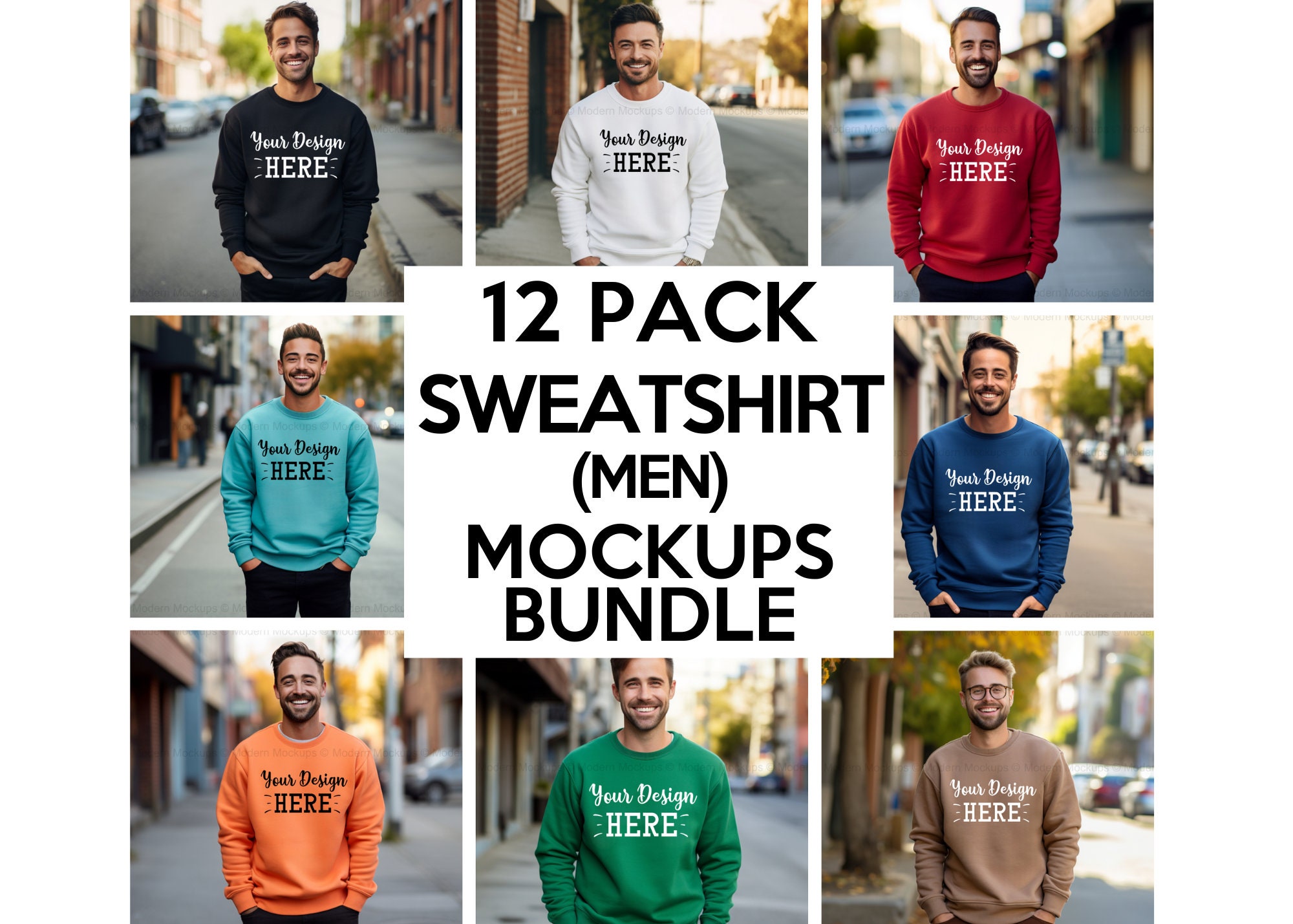TCG/S&U Mock Flyer Design Men's Longsleeve T-Shirt