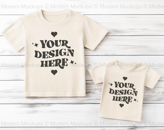 Mother's Day Mockup Bella Canvas Shirt Mockup Mama and Me Tshirt Mock Up Mom Daughter Child Baby Toddler Tee SVG Mockup JPG Digital Download