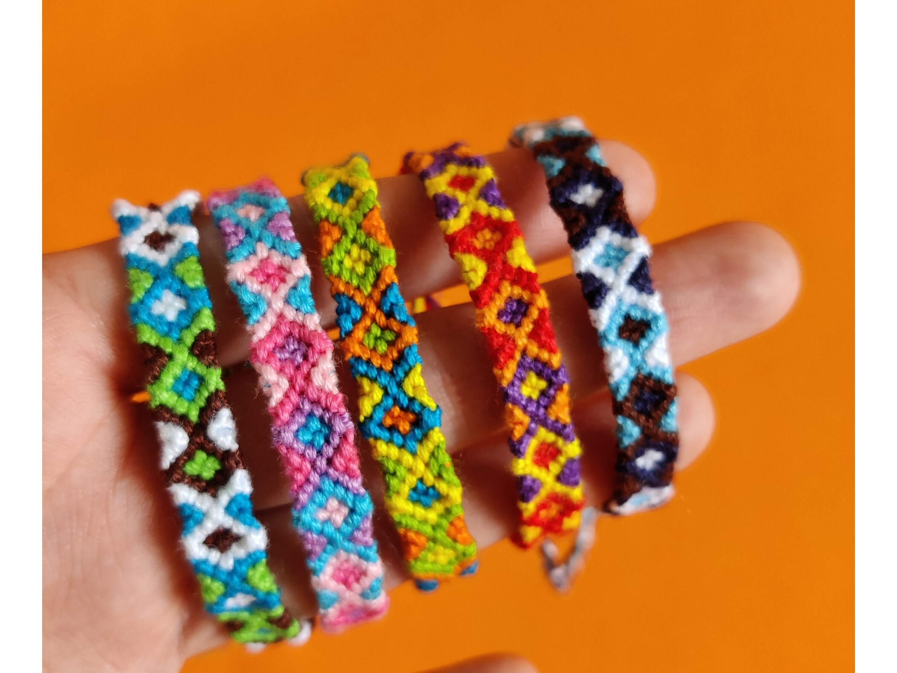 Woven Bracelets Handmade Friendship Bracelets One size fits Etsy