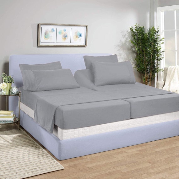 Split King Bed Sheet Set Oeko Tex Certified Deep Fitted Australia Split King Bed Sheet Set Oeko Tex, Split King Bed Sheets Australia