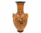 Geometric funeral Greek Amphora 26cm,Dipylon Cemetery
