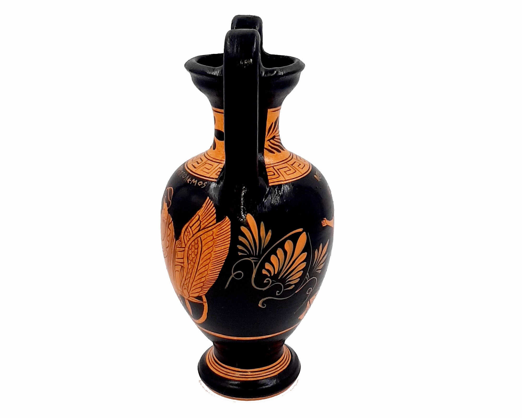 ギリシャハンドメイド陶器 24K 金彩 花瓶 【公式通販】