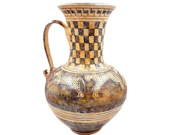 Oinochoe Cretan 36cm,Museum Replicas,Greek Pottery