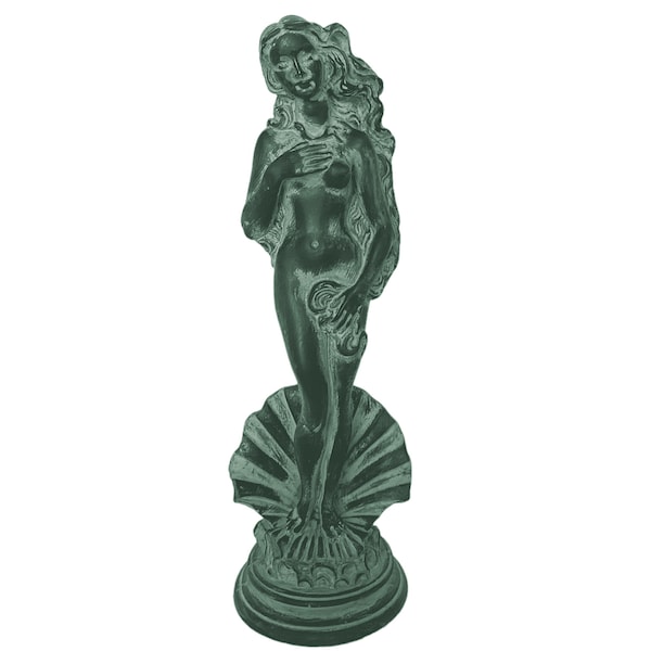 Venus Aufgehende Statue, Geburt der Göttin Aphrodite, Gips Skulptur 25,5cm