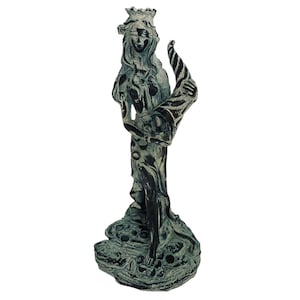 Fortuna Statue,The Greek Goddess of Luck,Plaster sculpture Cast 22cm