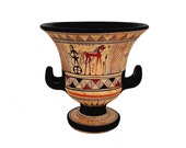 Geometric Krater 11cm,Ancient Greek Pottery