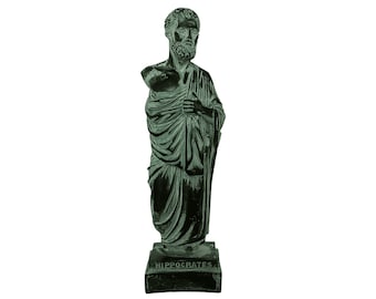 ヒポクラテス像 古代ギリシャ「近代医学の父」彫刻 高さ26 cm - Etsy 日本
