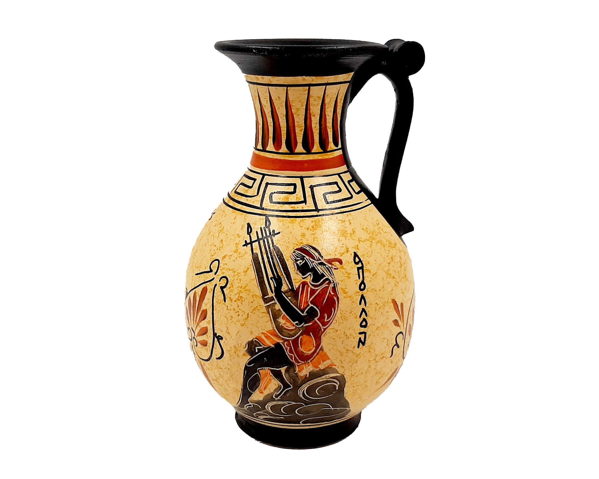 Ancient Greek VaseOlpe 16cmshows God Zeus with GanymedeGod Etsy