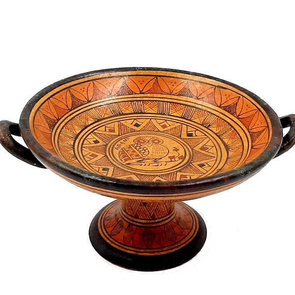 Geometric Kylix 13cm diameter,Ancient Greek Pottery