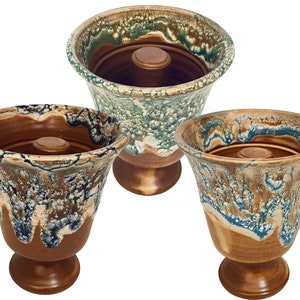 Pythagorean Greedy Cups 11cm, set of 3 Greek Ceramic conteporary designs