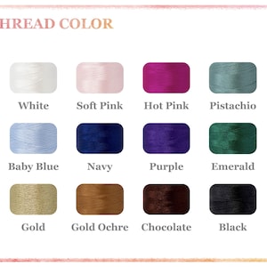 the thread color chart for a hair color chart