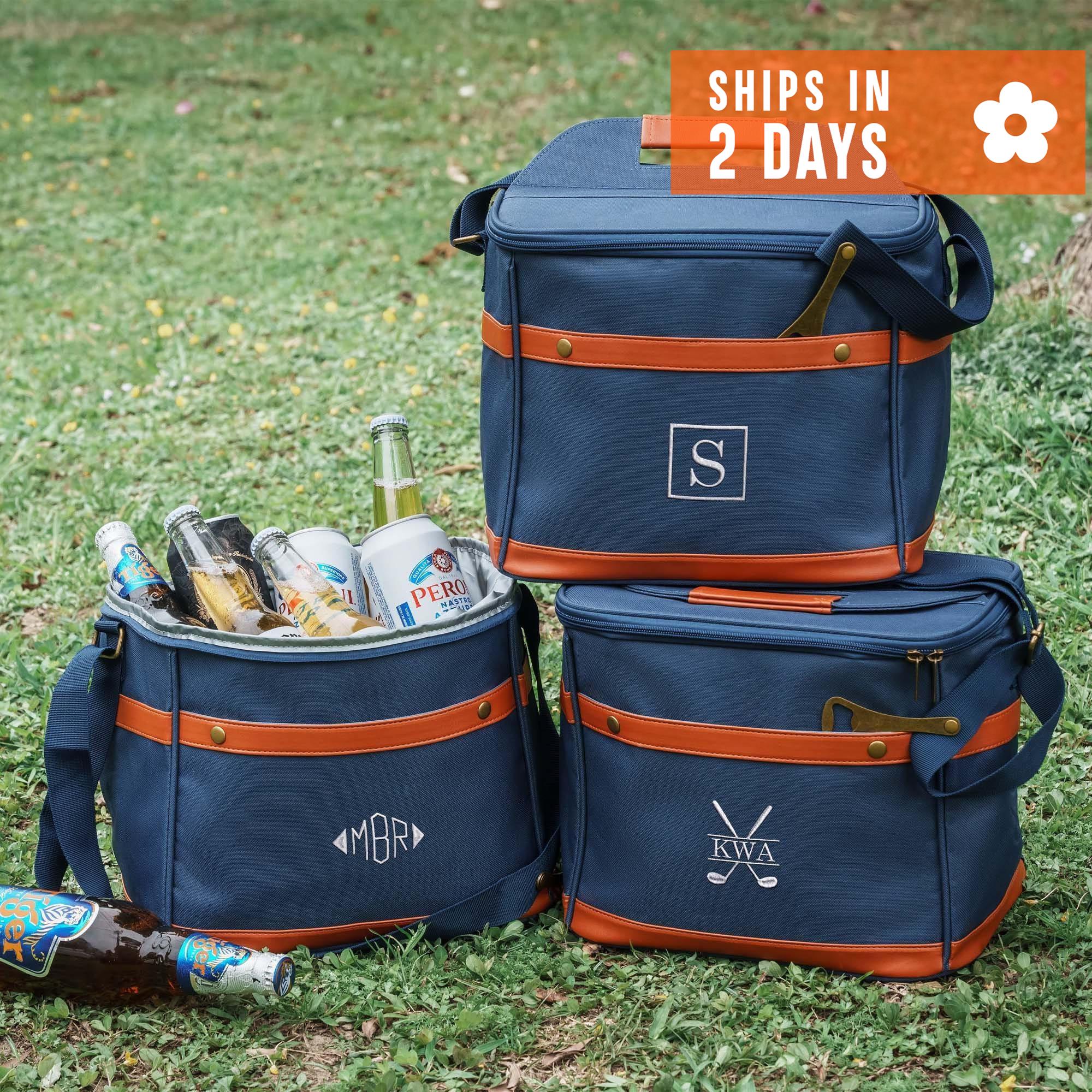 Set of 4, 5, 6, 7 Groomsmen Cooler Set, Personalized Cooler Bag, Groomsmen Gifts, Bachelor Party, Custom Best Man Gift, Golf Cooler for Men