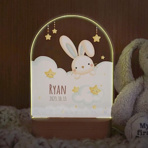 Baby Night Light, Christmas Gift, Baby Shower Gifts , Custom Night Lamp , Gifts for Kids , Birthday Gifts for Toddlers , Kids Bedroom Decor