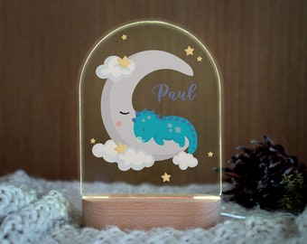 Personalized Baby Night Light | Baby Shower Gifts | Custom Night Lamp | Gifts for Kids | Birthday Gifts for Toddlers | Kids Bedroom Decor