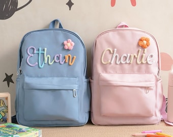 Personalized Toddler Backpack: Custom Embroidery - Kids Gift, Perfect New Mom Gift Gift for Kids [W]