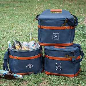 Groomsmen Cooler | Personalized Cooler Bag | Groomsmen Gifts | Fathers Day Gifts  | Custom Golf Cooler for Men | Bachelor Party Gifts