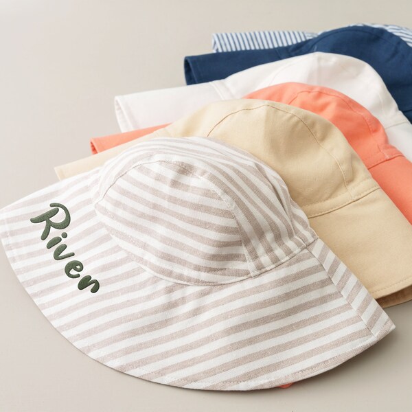 Personalized Sun Hat Newborn Etsy