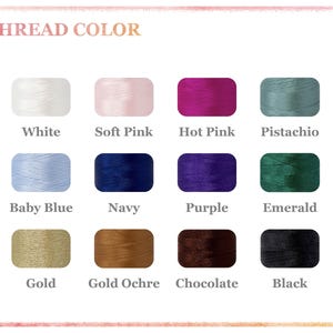 the thread color chart for a hair color chart