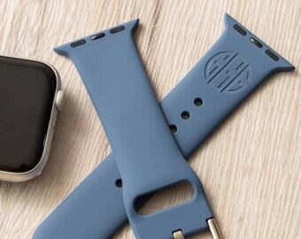Personalized Silicone Watch Band, Custom Engraved Watch Band , Birthday Gifts for Boyfriend , Gift for Him , Couple  Gift