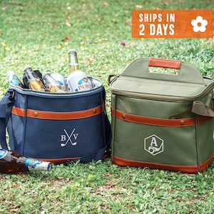 Personalized Cooler Bag, Golf Cooler for Men, Groomsmen Gifts, Bachelor Party, Custom Groomsmen Cooler, Golf Cooler, Custom Best Man Gift