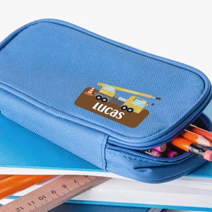 Pegatinas con nombre personalizadas para niños, regreso a clases, impermeables y aptas para lavavajillas, etiquetas para guarderías, útiles escolares, pegatinas aptas para lavadora