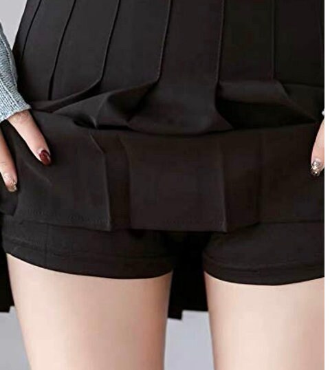Trendy Pleated Skirt for Teen Girls & Women's High Waits