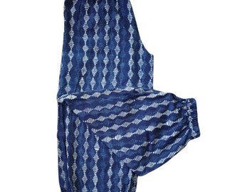 Handmade Cotton Block Print Baggy Pant with two Pockets, Trousers, Palazzo Pants, Elastic Waist, Harem, Yoga, Pants/ethnic look Women Pants