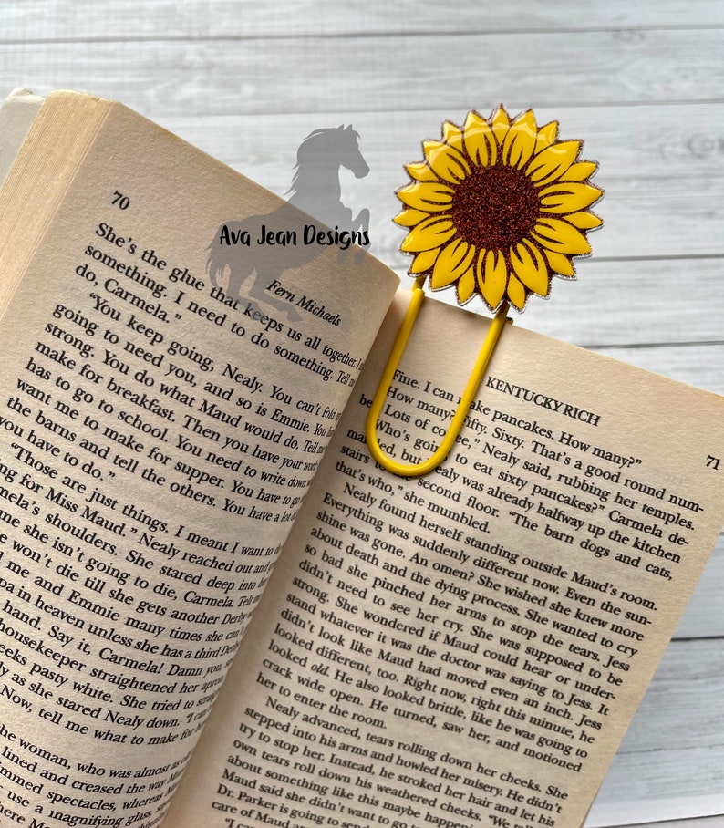 Beautiful Jumbo Paper Clip Bookmarks Paper Clips for Etsy