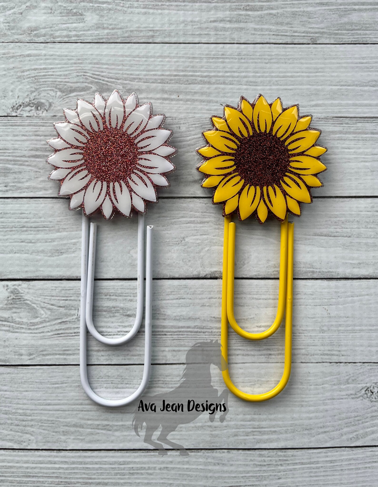 Beautiful Jumbo Paper Clip Bookmarks Paper Clips for Stationary Acrylic