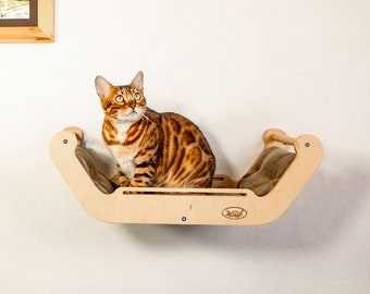 Cat furniture wall / Cat bed / Luxury Design by RshPets Team 2023