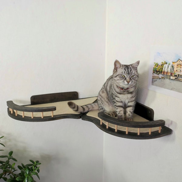 Cat shelves, cat wall furniture, Cat perch, Pet bed, Cat cave, Cat bed, Modern cat Furniture, cat shelves for wall, Cat wall shelves