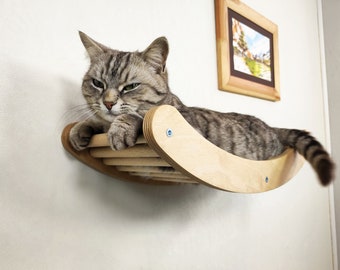 Cat shelf | Floating shelf for cat | Cat Lover Gift | Cat Perch | Cat condo