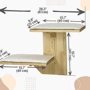 Wall Shelves for Cats Bed-steps, Furniture for Cats / Shelves for Cats ... - Cat Shelves With Wide Platforms