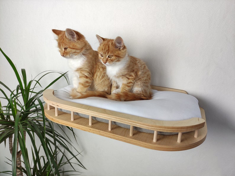 Cat shelf, Cat tower, Cat bed, Cat tree tower, Cat shelves for wall, Cat furniture, Cat tree, Modern cat furniture, Cat window perch image 4