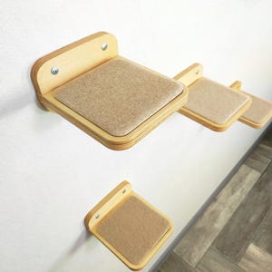 Shelf for cats | Furniture for cats | Cat wall ladder | Cat wall furniture