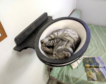 Katzen Wandmöbel // Katzenbett // ECO Korb Baumwolle // ECO Kollektion 2023 von der Marke RshPets