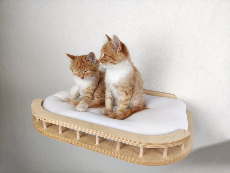 Cat shelf, Cat tower, Cat bed, Cat tree tower, Cat shelves for wall, Cat furniture, Cat tree, Modern cat furniture, Cat window perch image 2