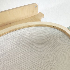 Cat wall furniture // Cat bed // ECO basket cotton // ECO collection 2023 from the brand RshPets image 5