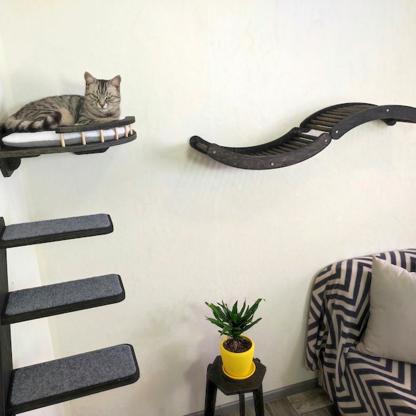 Cat shelves for wall Play Furniture cat  --Play wall zone for active cats New 2022 from RshPets