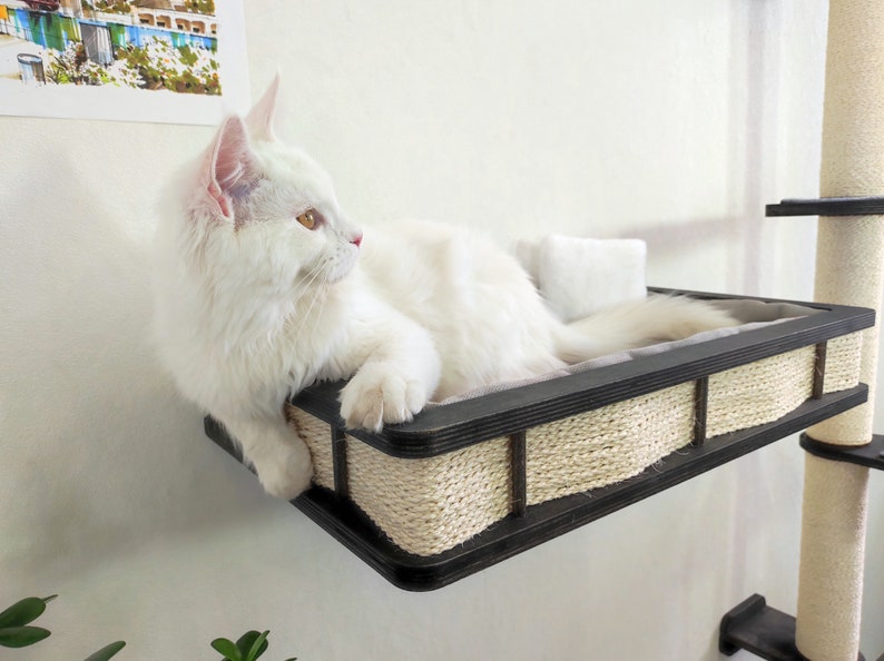 Arbre à chat et lit pour chat Ensemble de meubles pour un chat design 2022 de RshPets image 7