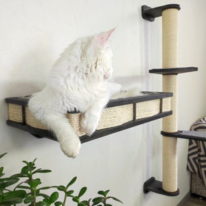 Arbre à chat et lit pour chat Ensemble de meubles pour un chat design 2022 de RshPets image 1