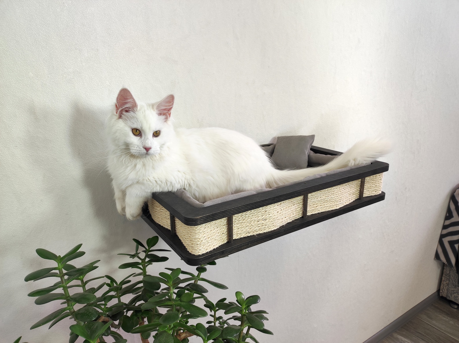 Large Wall Shelf Cat Bed / Modern Wall Furniture for Cats Etsy