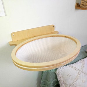 Cat wall furniture // Cat bed // ECO basket cotton // ECO collection 2023 from the brand RshPets image 9