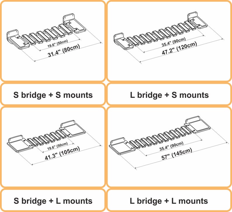 Cat Bridge Cat Shelves Cat Ladder Floating Wooden Furniture Etsy
