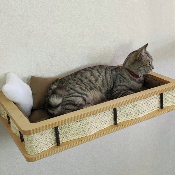 Cat wall furniture / Cat bed / Modern design by RshPets team